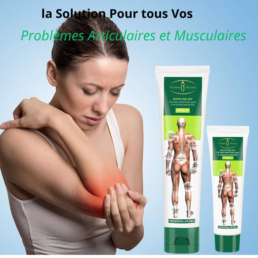 Gel anti douleurs: Soulagez vous des douleurs instantanément
