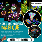 Kit de fête lumineux 50 pcs dans 1 pack  ⭐⭐⭐⭐⭐100,000 CLIENTS SATIFAITS