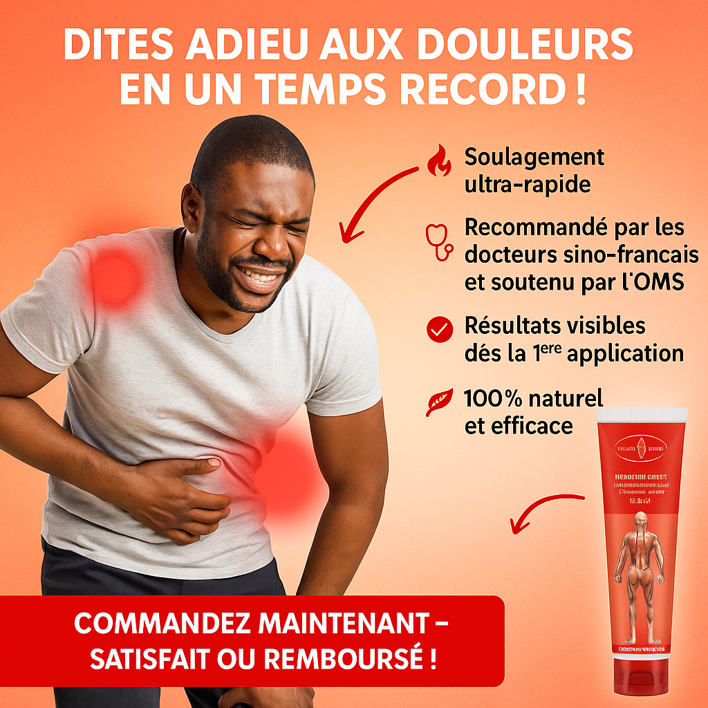 Gel anti douleurs: Soulagez vous des douleurs instantanément