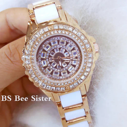 Montre Femme Diamant Superbe - L'élégance à l'état pur